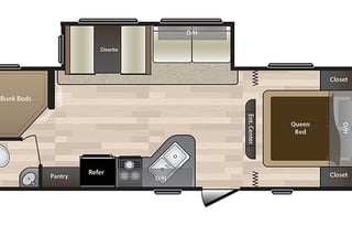 Adventure Awaits! Room for S'mores in HUGE Pantry!