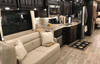 BLACK-OUT custom coach! RARE triple bunk.