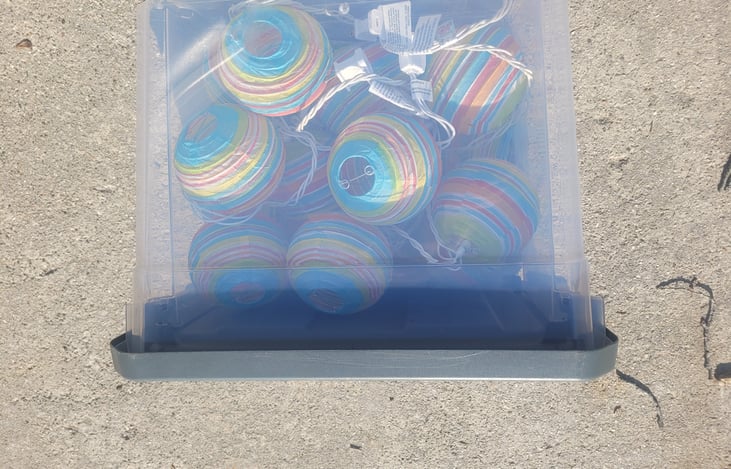 Outdoor string lights