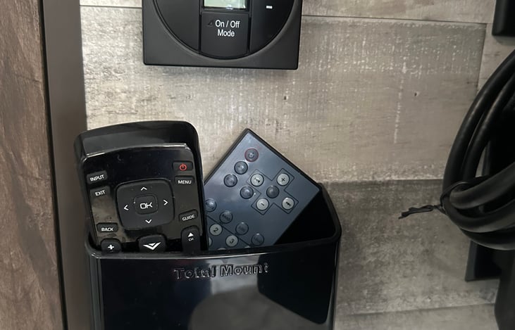 Thermostat and entertainment remotes