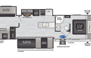 2021 Keystone RV Cougar 34TSB