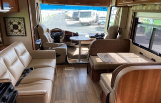 class A with bunk beds !