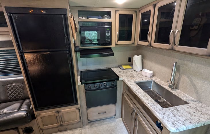 Kitchen with lots of storage