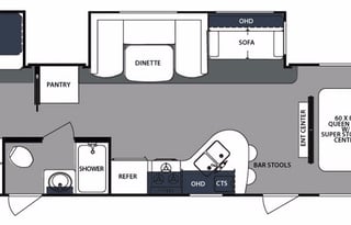 2017 Forest River RV Surveyor 32BHDS