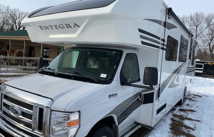 The 2019 Entegra Odyssey is a premium coach that offers all the bells and whistles.