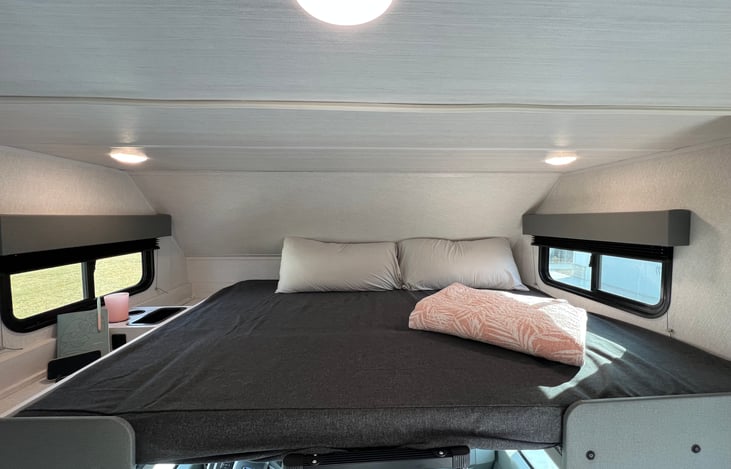 Over cab queen cabin