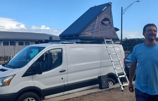 2016 Upgraded Conv Camper Van Ford +NEWCamper Top