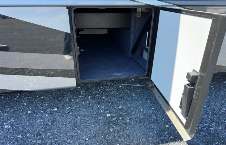 Large Pass Through Basement Storage