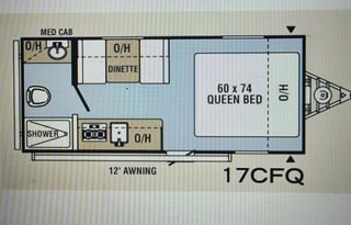 2020 Coachmen RV Clipper Cadet 17CFQ