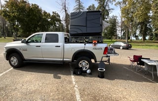 2018 Ram 2500 with 2024 Rough Country Roof Tent