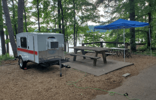 Runaway Teardrop Camper