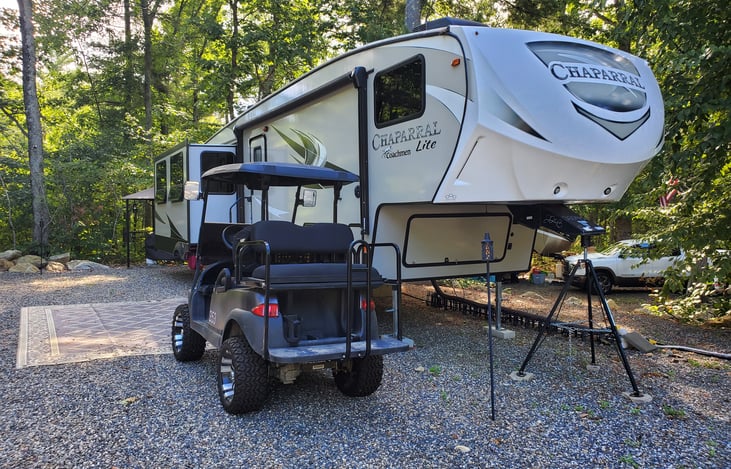 GOLF CART NOT INCLUDED.