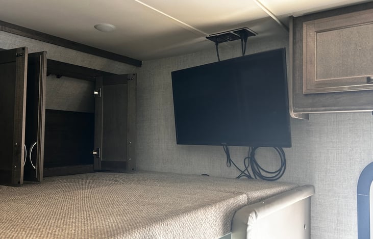 Smart TV Location with swing mount
