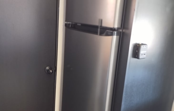 Large / "Full" sized fridge and freezer.