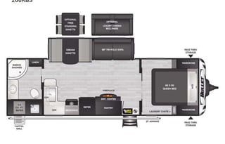 2023 Keystone RV Bullet 260RBS