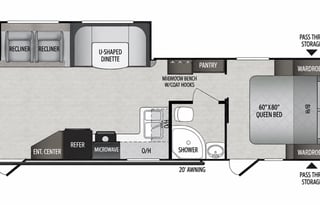 Triple Bunk Keystone Passport