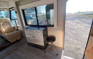 Modern and elegant Fun Bus with driver