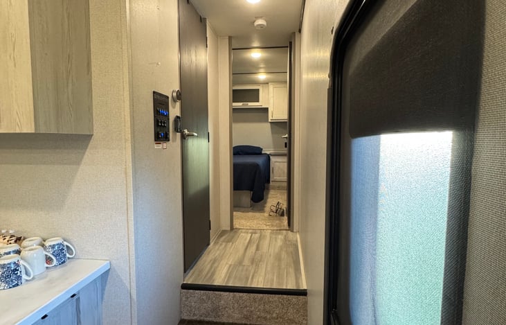 Hall to Master Bedroom