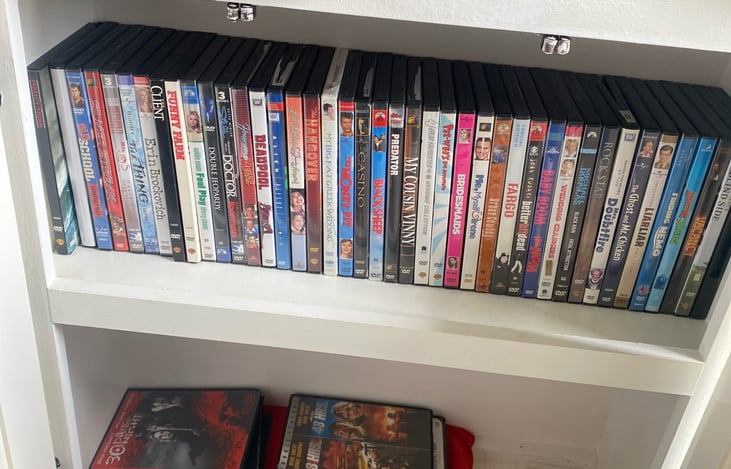MANY DVD’s TO CHOOSE FROM