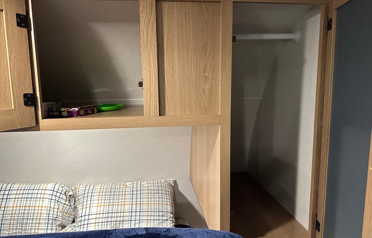 Master bedroom storage