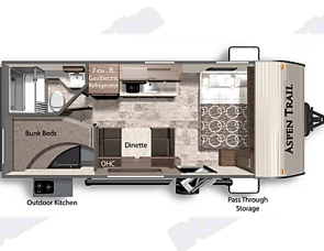 Dutchmen RV Aspen Trail LE 1950BH