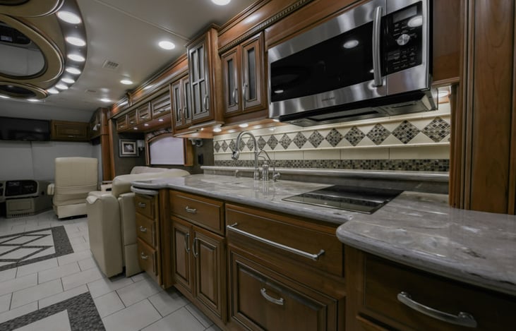 Induction range, Convection Oven/Microwave and Dishwasher