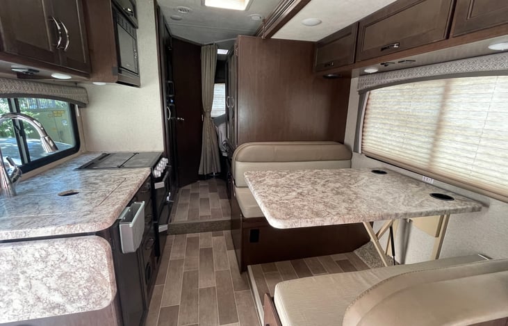 Inside back view closed