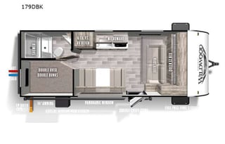 2021 Forest River RV Wildwood FSX 179DBK