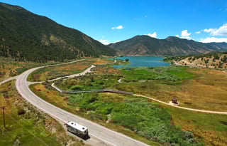 Elegant Class A Motorhome – Explore the Rockies