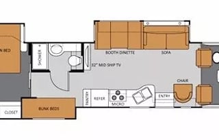 2011 Thor Motor Coach Hurricane 34B