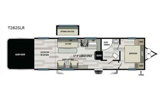 2021 SandStorm 271 - Toy Hauler w/Patio