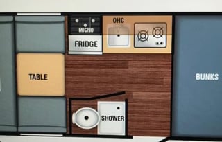 Ultralight Camper with BunkBeds