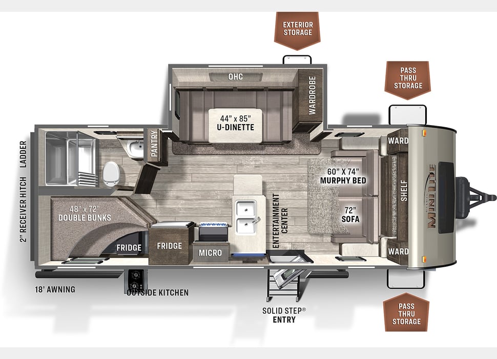 Travel Trailer rentals in Minneapolis