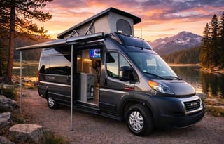 A Gas-saver RV, easy to drive & can park anywhere
