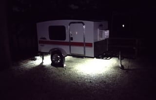 Runaway Teardrop Camper