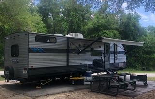 Joe & Carol's  33'Forest River sleeps up to 10