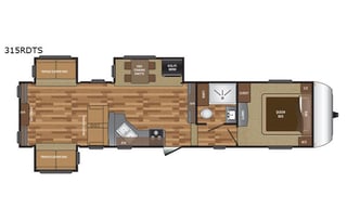 2017 Keystone RV Hideout 315RDTS