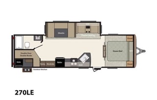 Gray Mamba-Keystone Bunkhouse-Delivery or Pick up