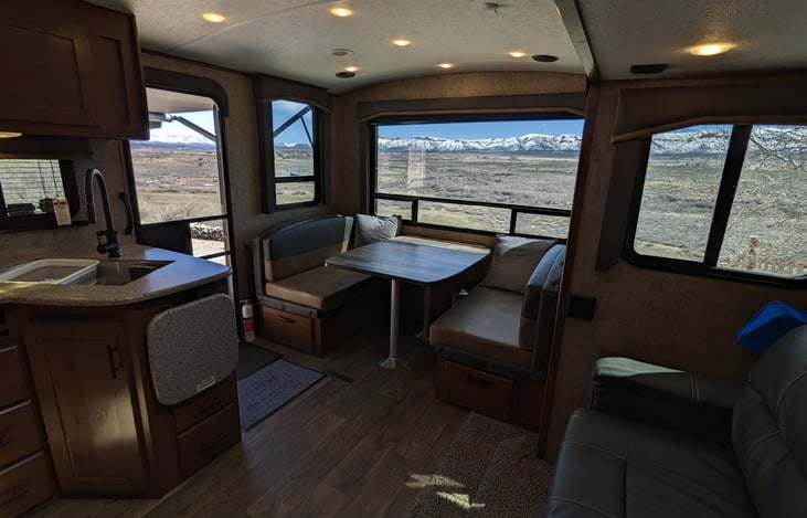 Sofa view from Stationary Rental Position