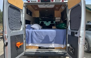 Guinevere is a 2021 Custom Promaster campervan