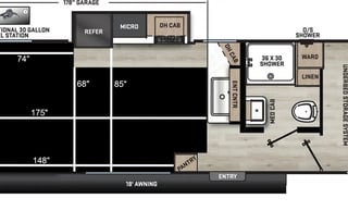 2021 Coachmen Catalina Trail Blazer 28THS