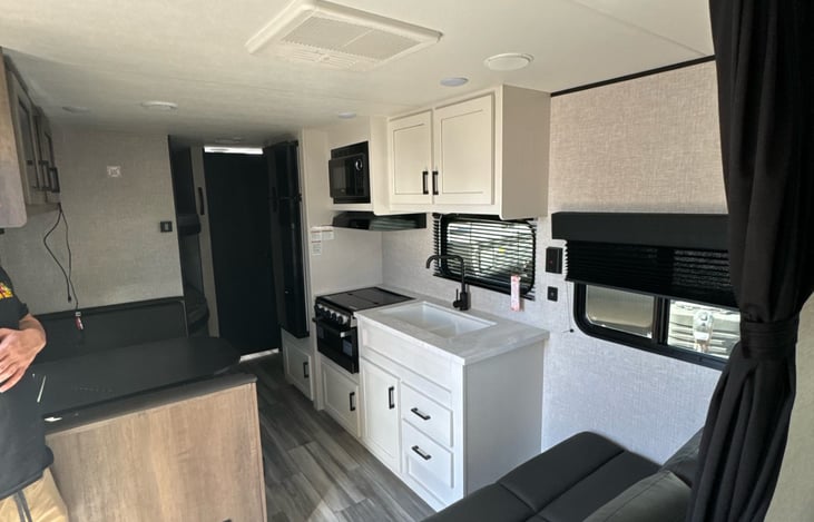 Kitchen and dining room table