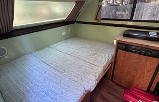 Light A-frame Pop-up, Towable Trailer