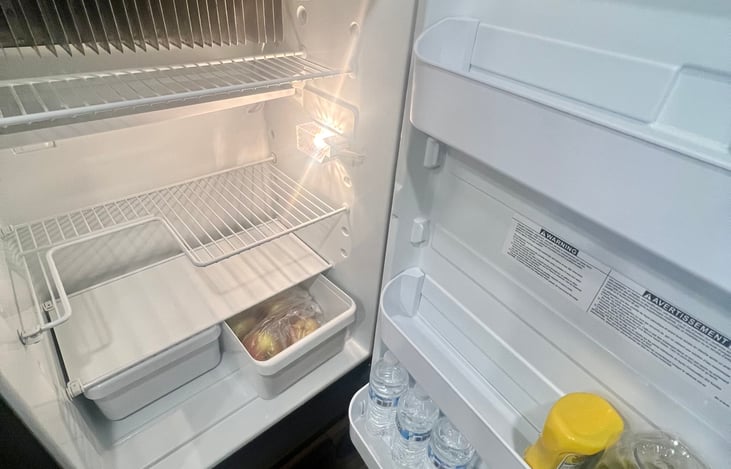 Spacious refrigerator!