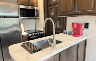 Spacious Toy Hauler • View Deck • Sleeps 10