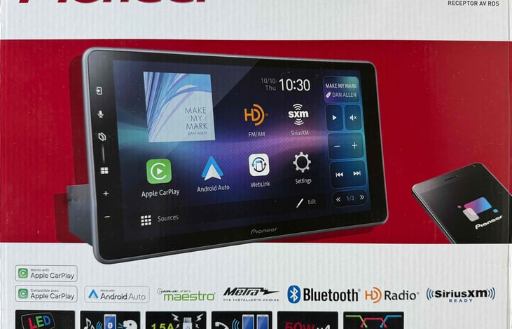 Pioneer DMH-WT5000NEX installed in 2026.