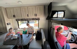 Easy to drive...Great Layout for 6...has solar