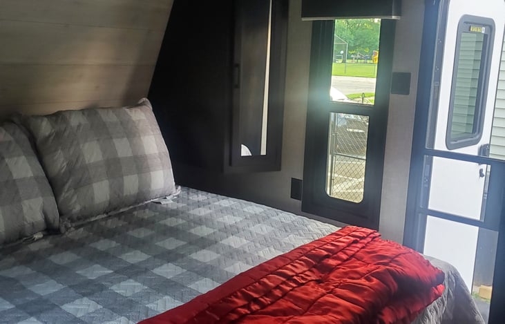 Personal entrance into bedroom.