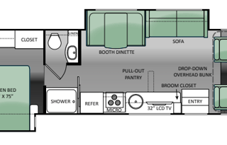 Thor Motor Coach A.C.E. 30' Class A Motorhome
