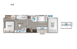 2023 Thor Four Winds 31E (Bunkhouse)
